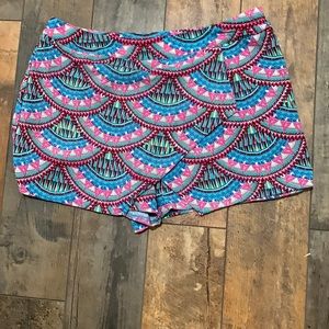 Multicolor skort